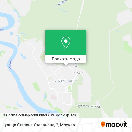 Карта улица Степана-Степанова, 2