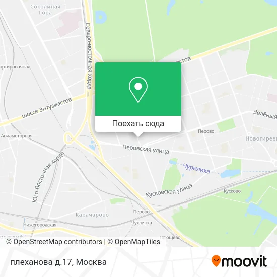 Карта плеханова д.17