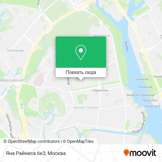 Карта Яна Райниса 6к3