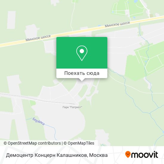 Карта Демоцентр Концерн Калашников