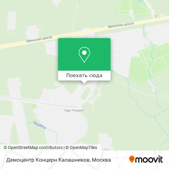 Карта Демоцентр Концерн Калашников
