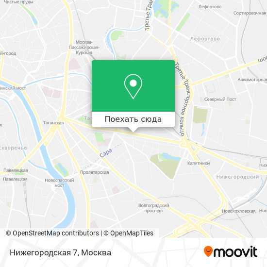 Карта Нижегородская 7