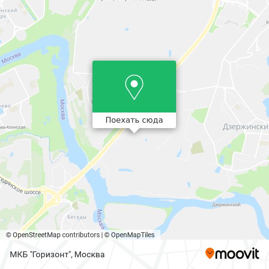 Карта МКБ "Горизонт"