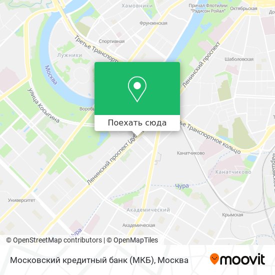 Карта Московский кредитный банк (МКБ)