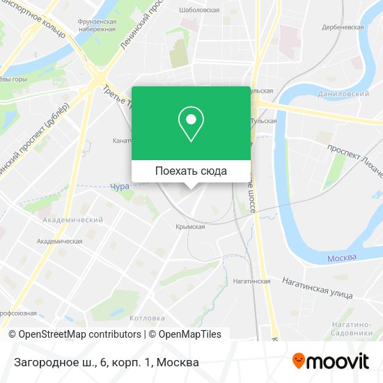 Карта Загородное ш., 6, корп. 1