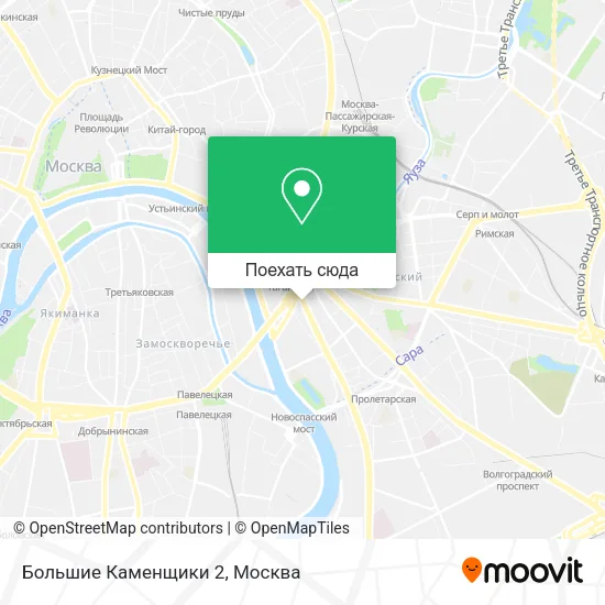 Карта Большие Каменщики 2