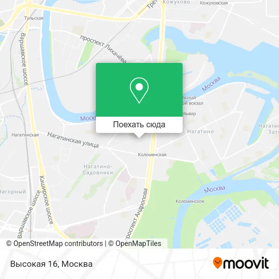 Карта Высокая 16