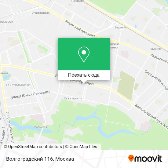 Карта Волгоградский 116