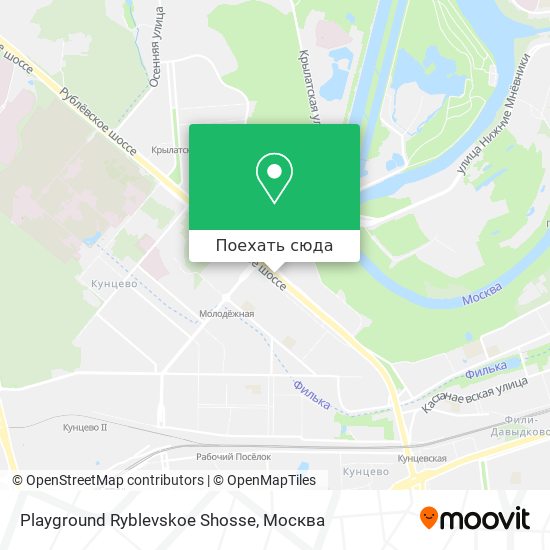 Карта Playground Ryblevskoe Shosse