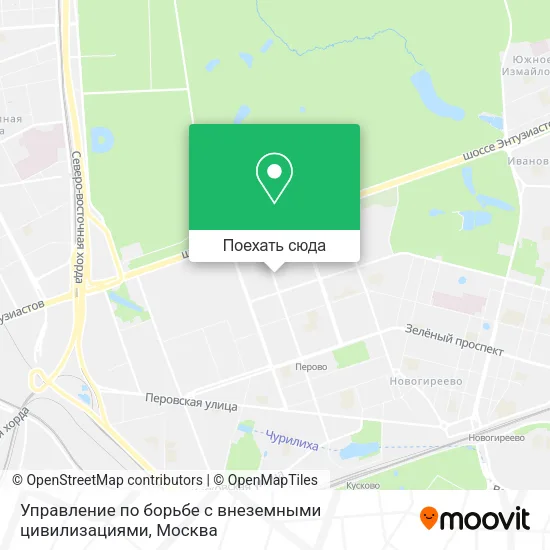 Карта Управление по борьбе с внеземными цивилизациями