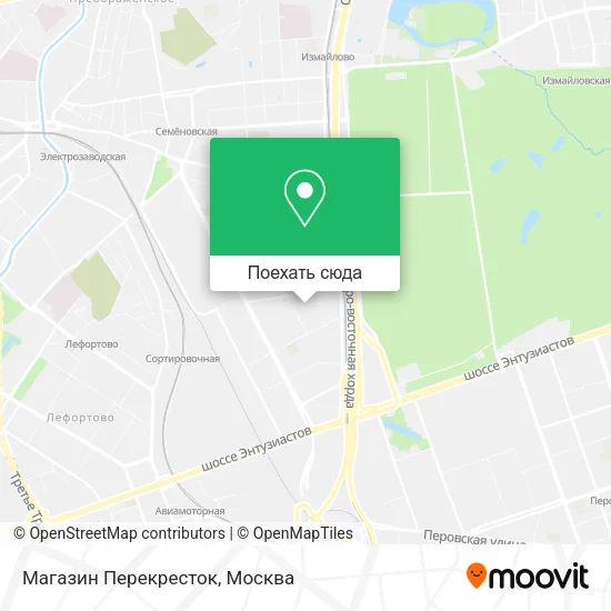 Карта Магазин Перекресток