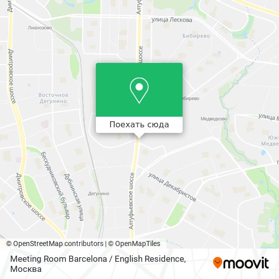 Карта Meeting Room Barcelona / English Residence