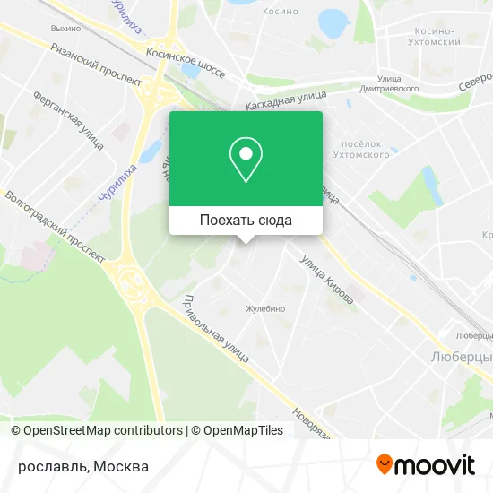 Карта рославль