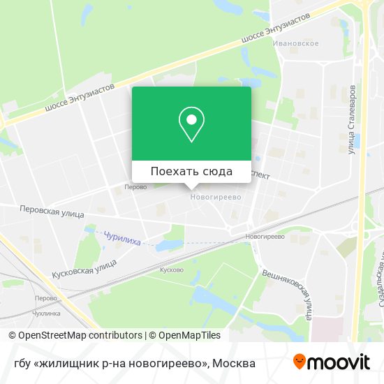 Карта гбу «жилищник р-на новогиреево»