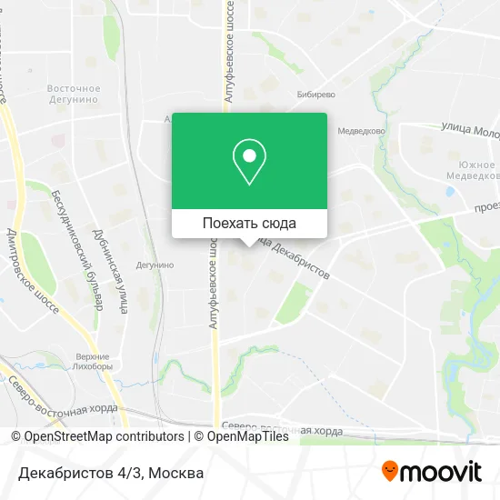 Карта Декабристов 4/3