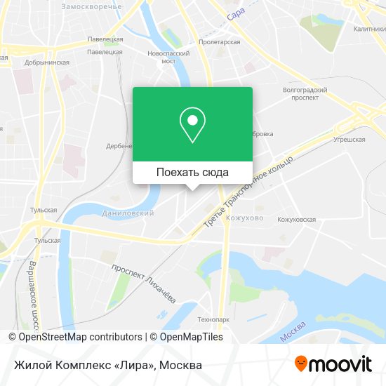 Карта Жилой Комплекс «Лира»