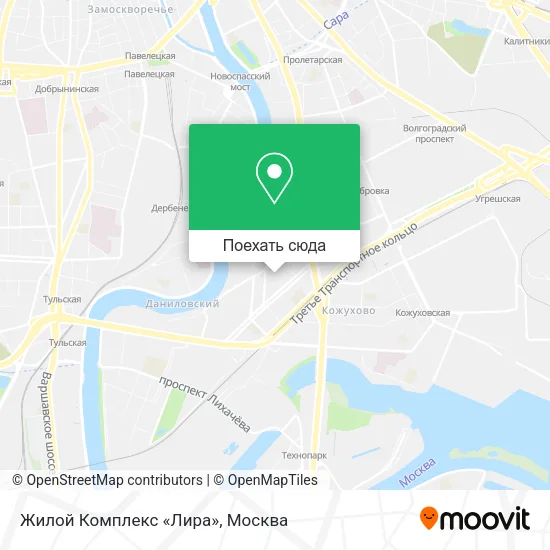 Карта Жилой Комплекс «Лира»
