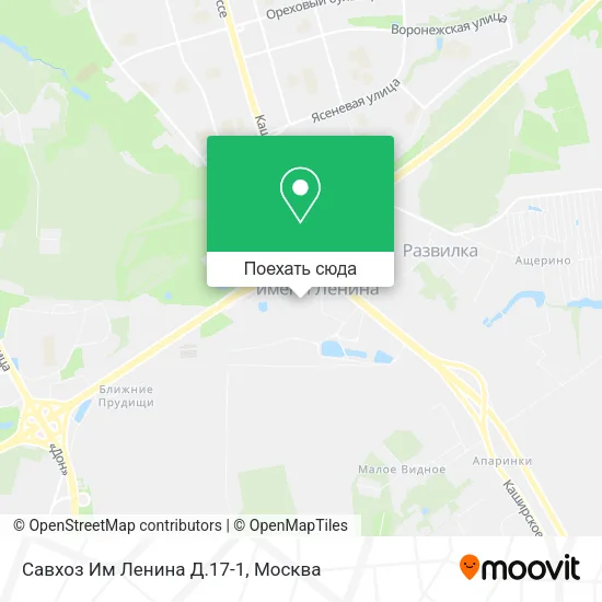 Карта Савхоз Им Ленина Д.17-1