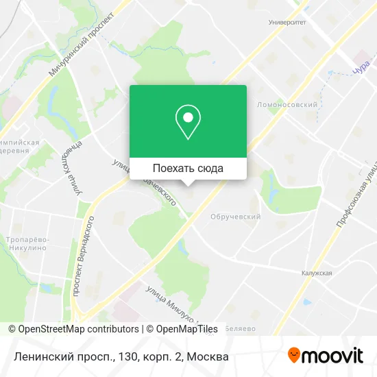 Карта Ленинский просп., 130, корп. 2