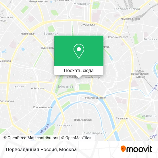 Карта Первозданная Россия