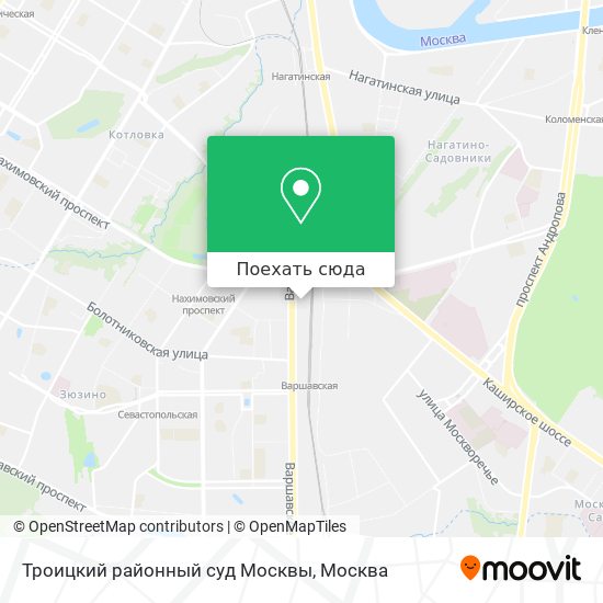 Карта Троицкий районный суд Москвы