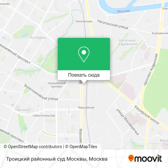 Карта Троицкий районный суд Москвы