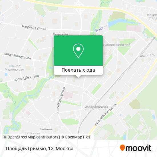 Карта Площадь Гриммо, 12