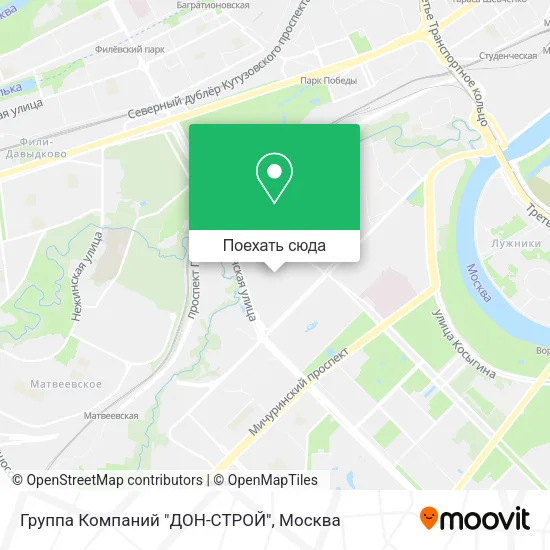 Карта Группа Компаний "ДОН-СТРОЙ"