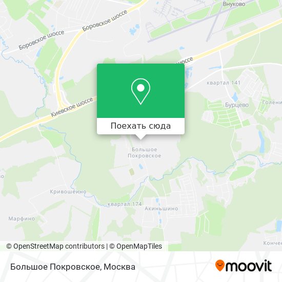 Карта Большое Покровское