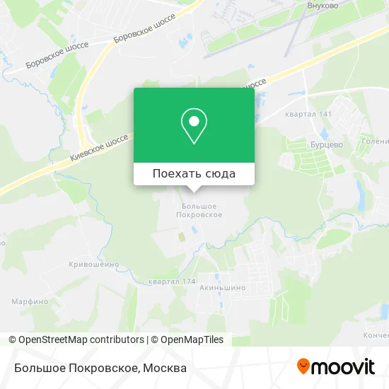 Карта Большое Покровское