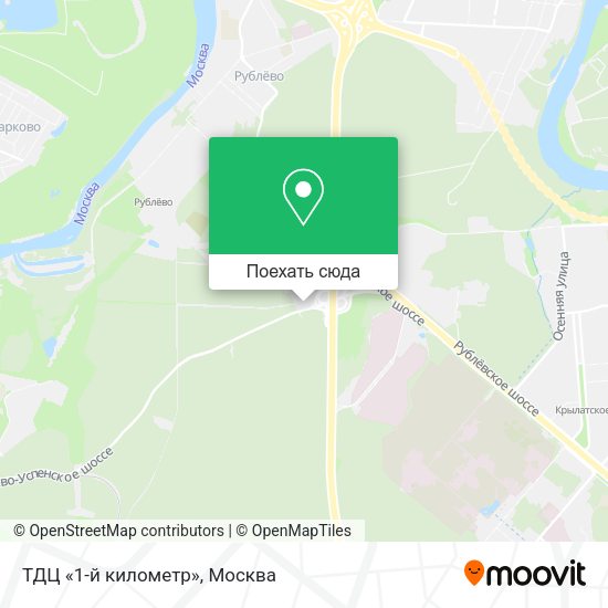 Карта ТДЦ «1-й километр»