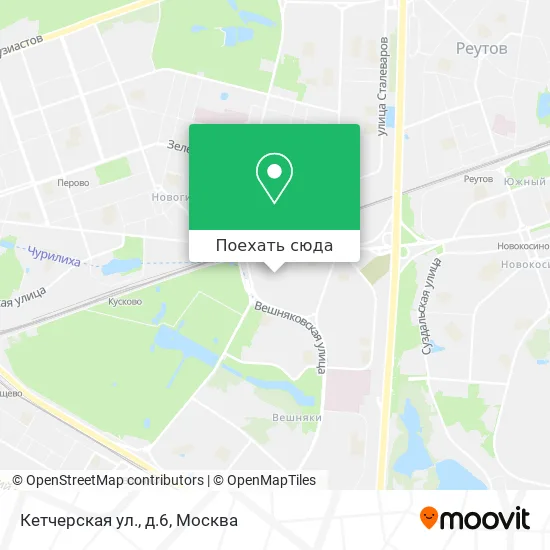 Карта Кетчерская ул., д.6
