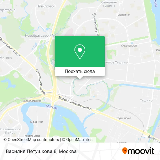Карта Василия Петушкова 8