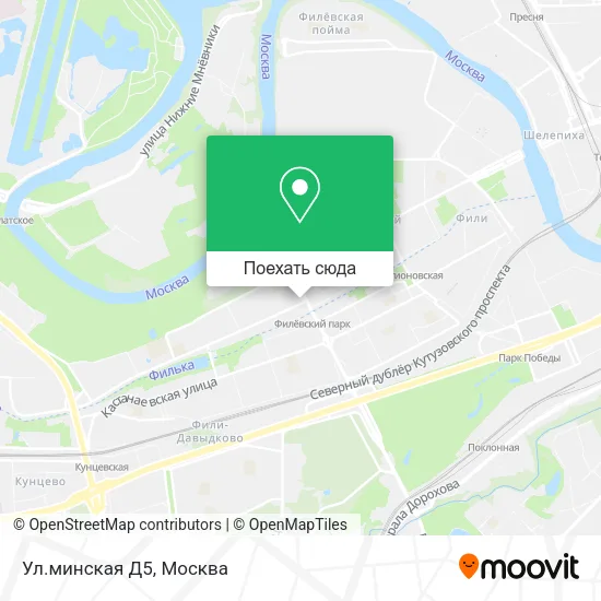 Карта Ул.минская Д5