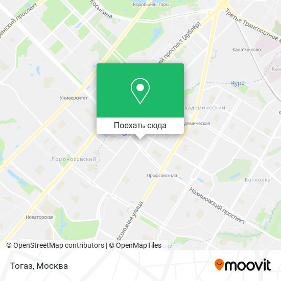 Карта Тогаз