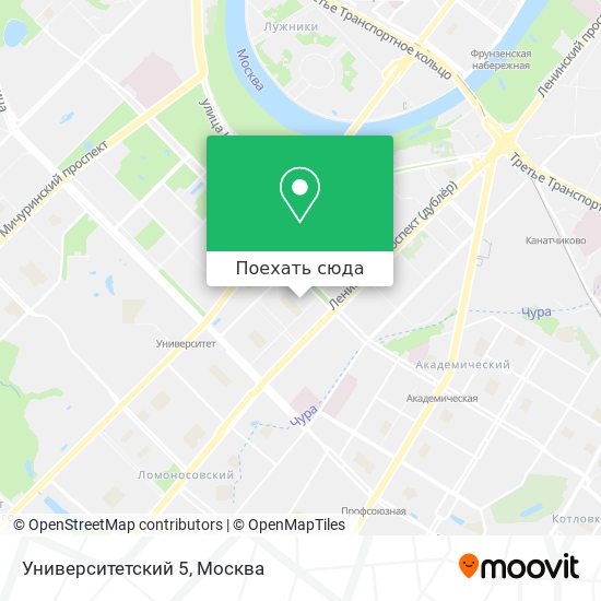 Карта Университетский 5