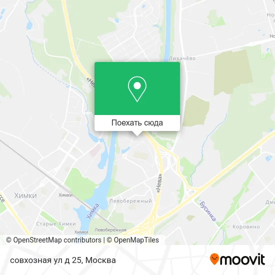 Карта совхозная ул д 25