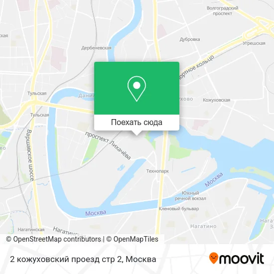 Карта 2 кожуховский проезд стр 2