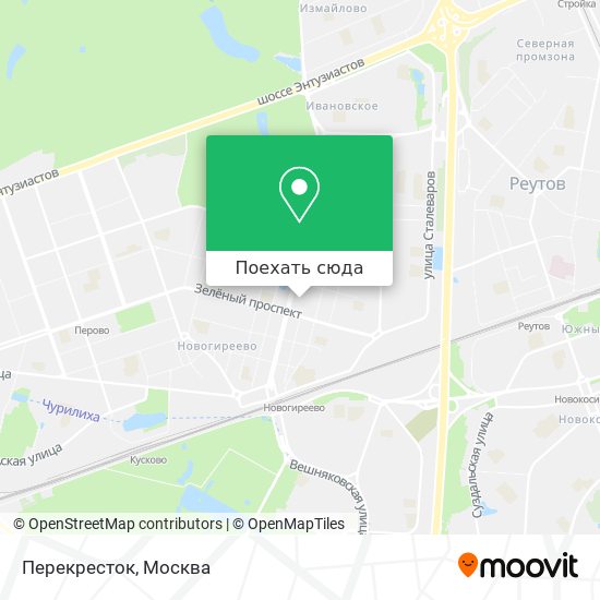 Карта Перекресток