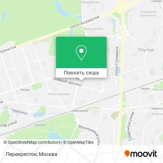 Карта Перекресток