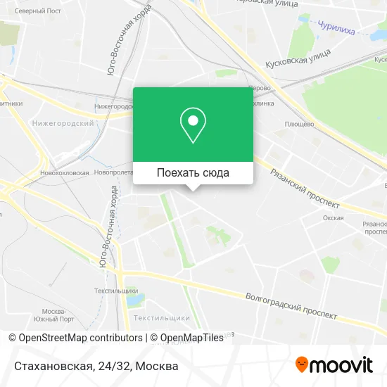 Карта Стахановская, 24/32