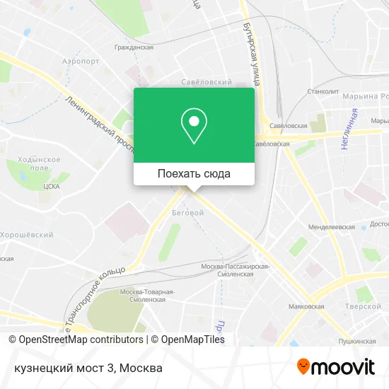 Карта кузнецкий мост 3