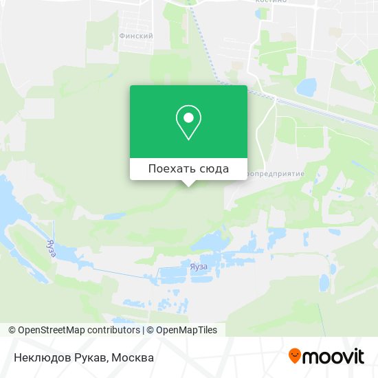 Карта Неклюдов Рукав