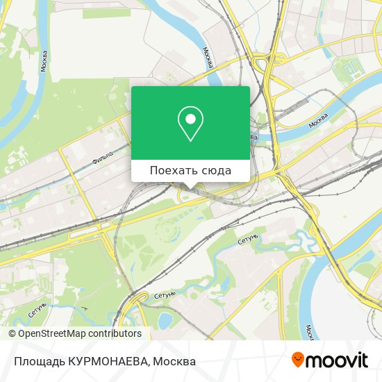 Карта Площадь КУРМОНАЕВА
