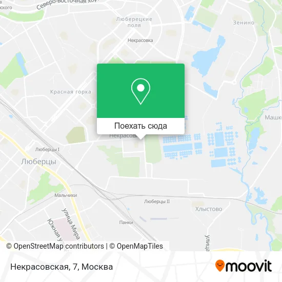Карта Некрасовская, 7
