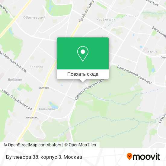 Карта Бутлевора 38, корпус 3