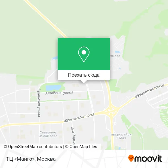 Карта ТЦ «Манго»