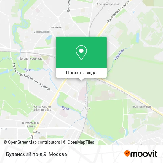 Карта Будайский пр-д,9