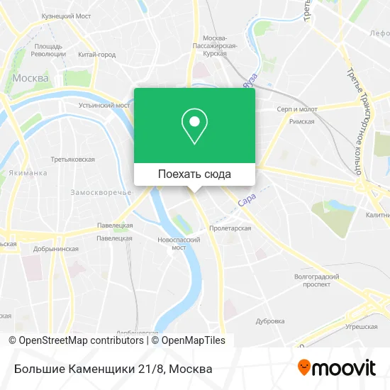 Карта Большие Каменщики 21/8