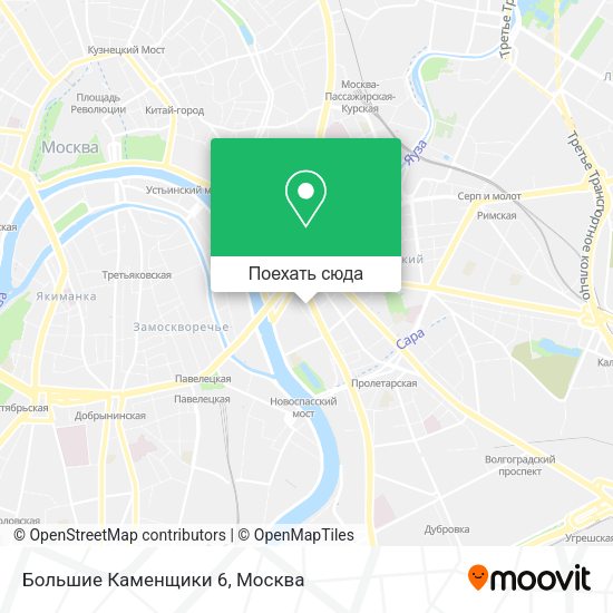 Карта Большие Каменщики 6